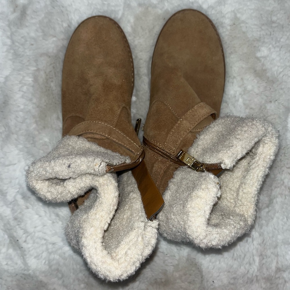 Tan Ankle Booties